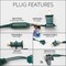 Wintergreen 70 5mm Red Green LED Christmas Lights 4-in Spacing 120v